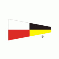 9 Flag Logo PNG Vector