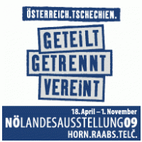 Österreich Tschechien Geteilt Getrennt Vereint Logo Vector