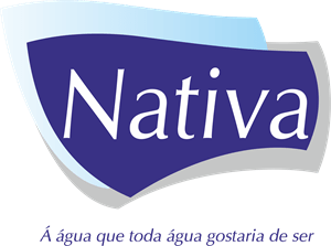Água Mineral Nativa Logo Vector