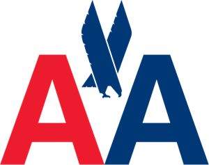 AA American Airlines Logo PNG Vector