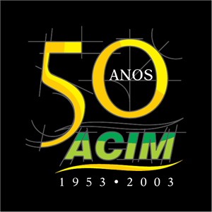 ACIM 50 Anos Logo Vector