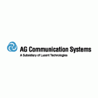 AG Communication Systems Logo PNG Vector