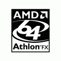 AMD 64 Athlon FX Logo PNG Vector