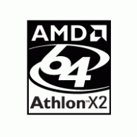 AMD 64 Athlon X2 Logo PNG Vector
