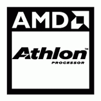 AMD Athlon processor Logo Vector