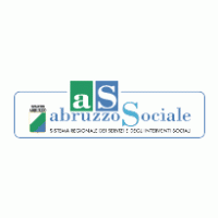 Abruzzo Sociale Logo Vector