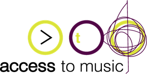 Access to Music Logo Vector
