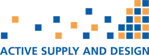 Active Supply And Design Logo Vector