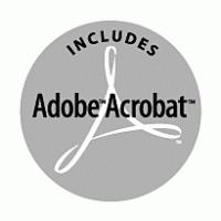 Adobe Acrobat Includes Logo PNG Vector