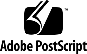 Adobe Postscript Logo PNG Vector