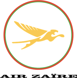 Airline Africa-Air Zaire LOGO A TRACOLLA-Borsa sportiva-VERDE-LOGOSHIRT 