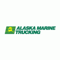 Alaska Marine Trucking Logo Vector