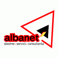 Albanet Computers Logo PNG Vector