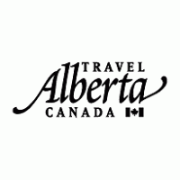Alberta Travel Logo Vector
