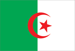 Algerie Drapeau Logo Vector