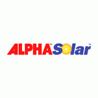 Alpha Solar Logo PNG Vector