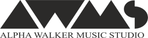 Alpha Walker Music Studio Logo Vector