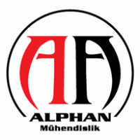 Alphan Mühendislik Logo Vector