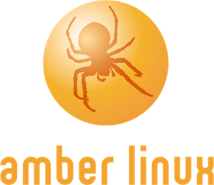 Amber Linux Logo PNG Vector