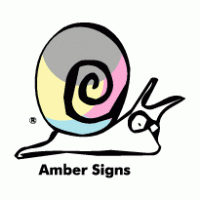 Amber Signs Logo PNG Vector