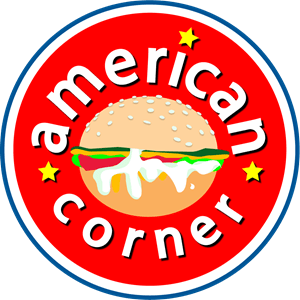 American Corner Burguer Logo Vector