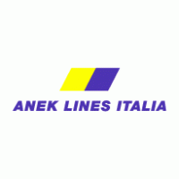 Anek Lines Italia Logo PNG Vector