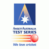 Ansett Australia Test Series Logo PNG Vector