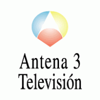 Antena 3 Television Logo PNG Vector