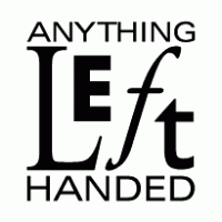 Anything Left Handed Logo PNG Vector