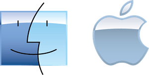 Apple + Mac OS Logo PNG Vector