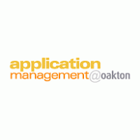 Application Management@oakton Logo PNG Vector