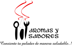 Aromas y Sabores Logo Vector