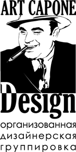 Art Capone Design Logo PNG Vector