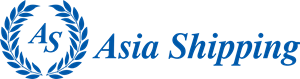 Asia Shipping Logo PNG Vector