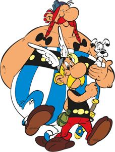 Asterix, Obelix & Idefix Logo PNG Vector