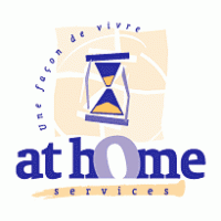 At Home Services Logo PNG Vector