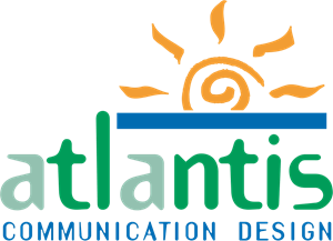 Atlantis Communication Design Logo Vector