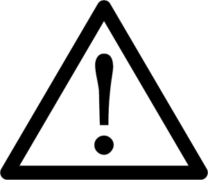 Attention sign Logo PNG Vector