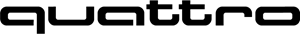 Audi Quattro Logo PNG Vector