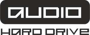 Audio Hard Drive Logo Vector