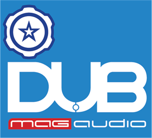 Audiobahn DUB Mag Audio Logo Vector