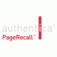 Authentica PageRecall Logo PNG Vector