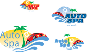 Auto Spa Logo PNG Vector