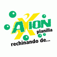 Axion, rechinando de... Logo Vector