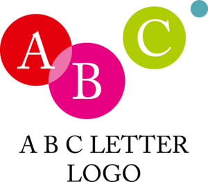 A B C Letter Logo Vector