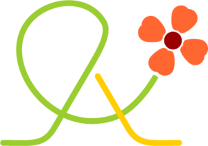 A Flower Logo PNG Vector