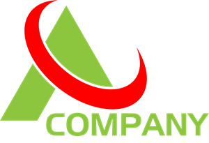 A Letter Company Logo PNG Vector
