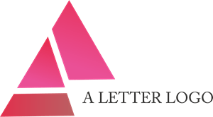 A Letter Design Logo PNG Vector