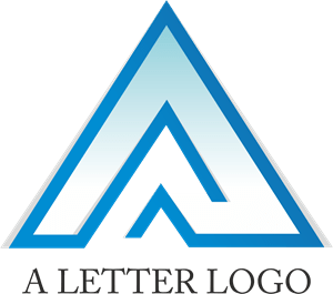 A Letter Design Logo PNG Vector