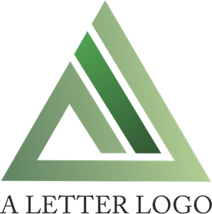 A Letter Idea Logo PNG Vector